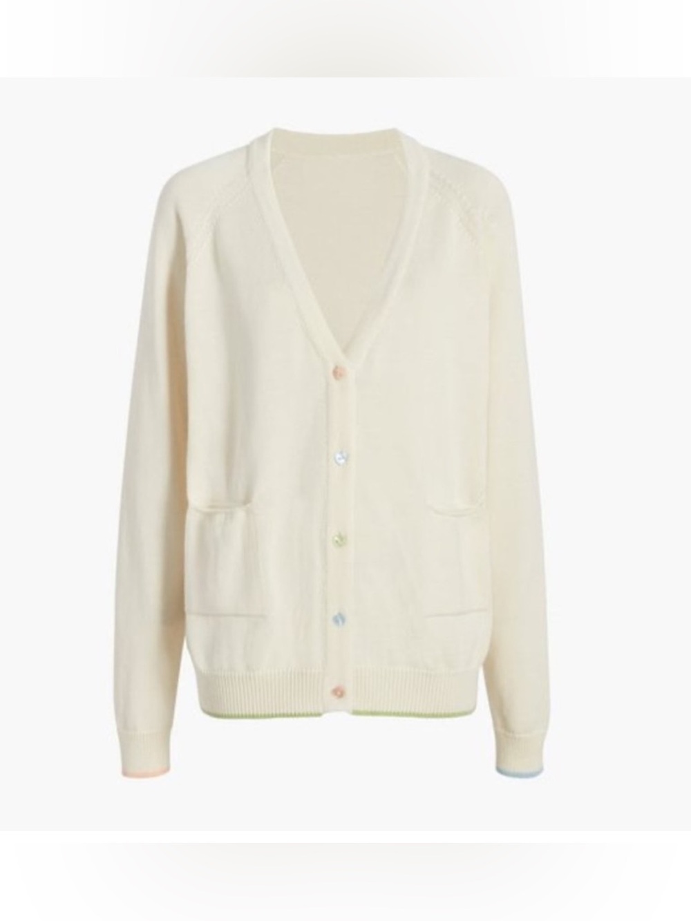 Hill House Organic Cotton Button Cardigan Sweater